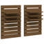 Hivda 2 Piece Solid Wood Floating Shelf-573310916