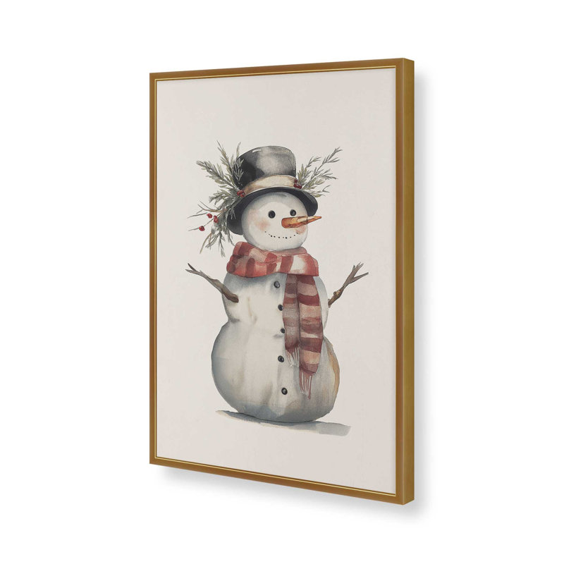 «Jolly & Bright», reproduction d'art, 16 po x 20 po, Or poli