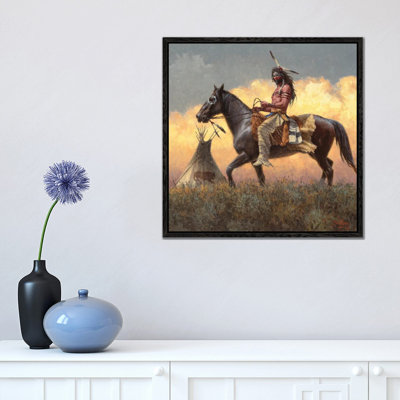 A Lakota Leader by Joe Velazquez - Painting on Canvas