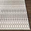 Tapis blanc / noir en coton tissé à la main Courtdale-1290787165