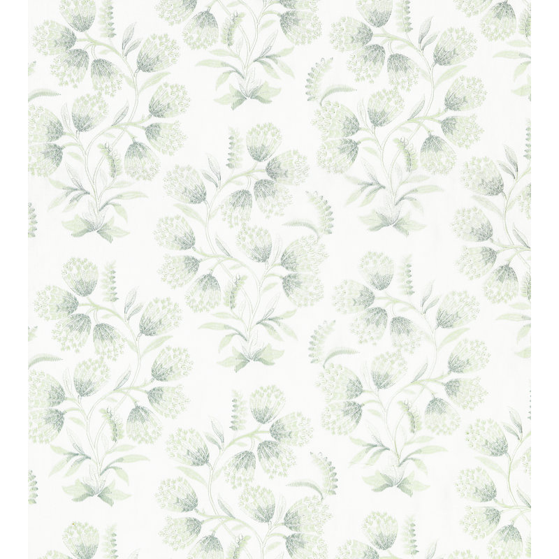 Tissu brodé Pacifica Hana, Eucalyptus
