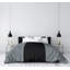 Édredon réversible simple en microfibre College Stripes South Bend-45297816-90916209