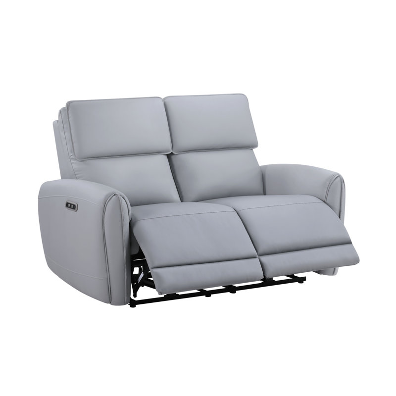 Causeuse électrique en cuir synthétique Jeromie avec port USB Jeromie