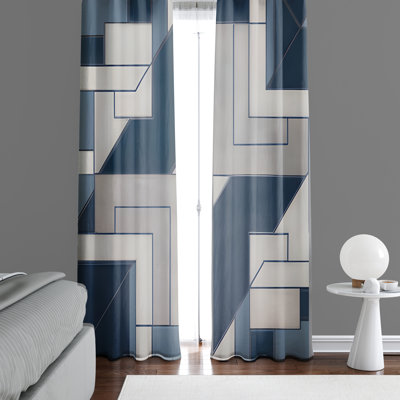 Rideau en polyester Ameia
