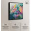 Toile abstraite abstraite avec art floral-110303009-110303011