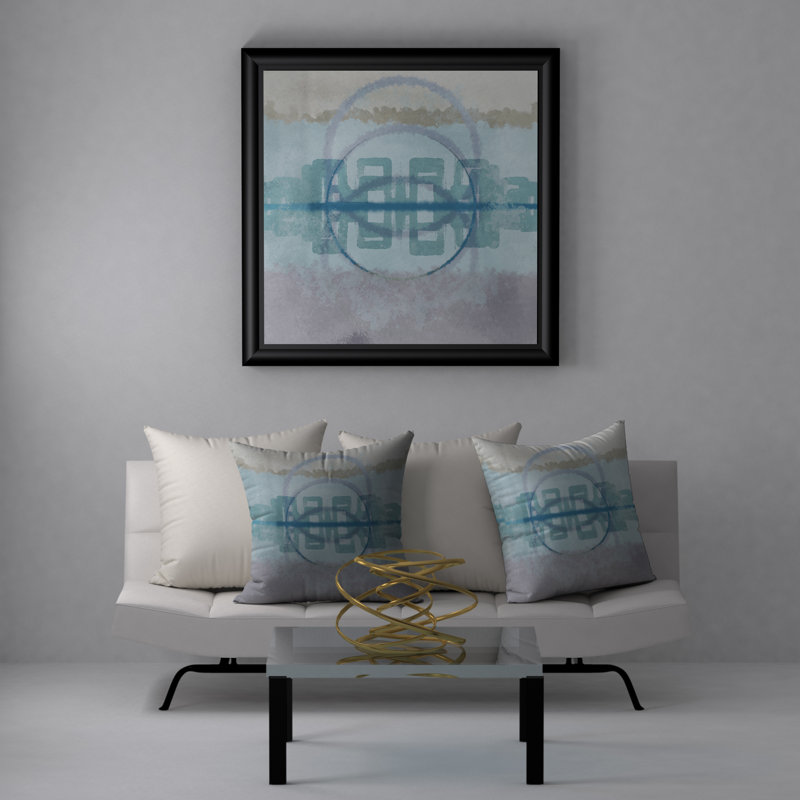 Reversible Throw Pillow, 18" x 18"