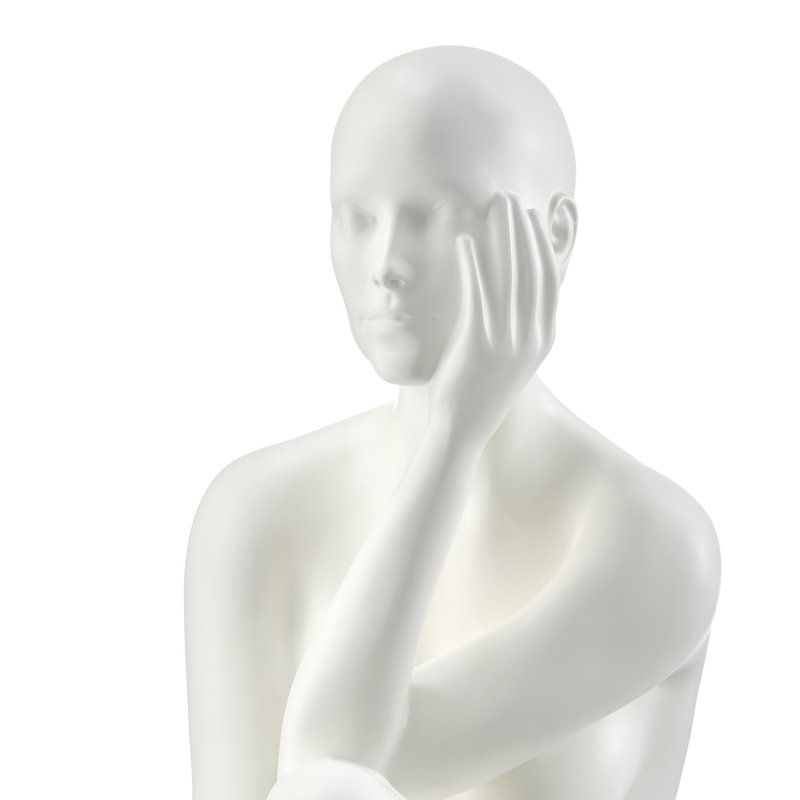People Figurines & Sculptures, Matte White