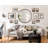 Rayburn Solid + Manufactured Wood Picture Frame - Set of 10 with Mat-2121726561