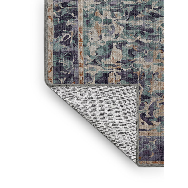 Tapis gris lavable à la machine, Tapis de couloir 2 pi x 5 pi