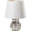 Lampe de table transparente 13 po Detweiler