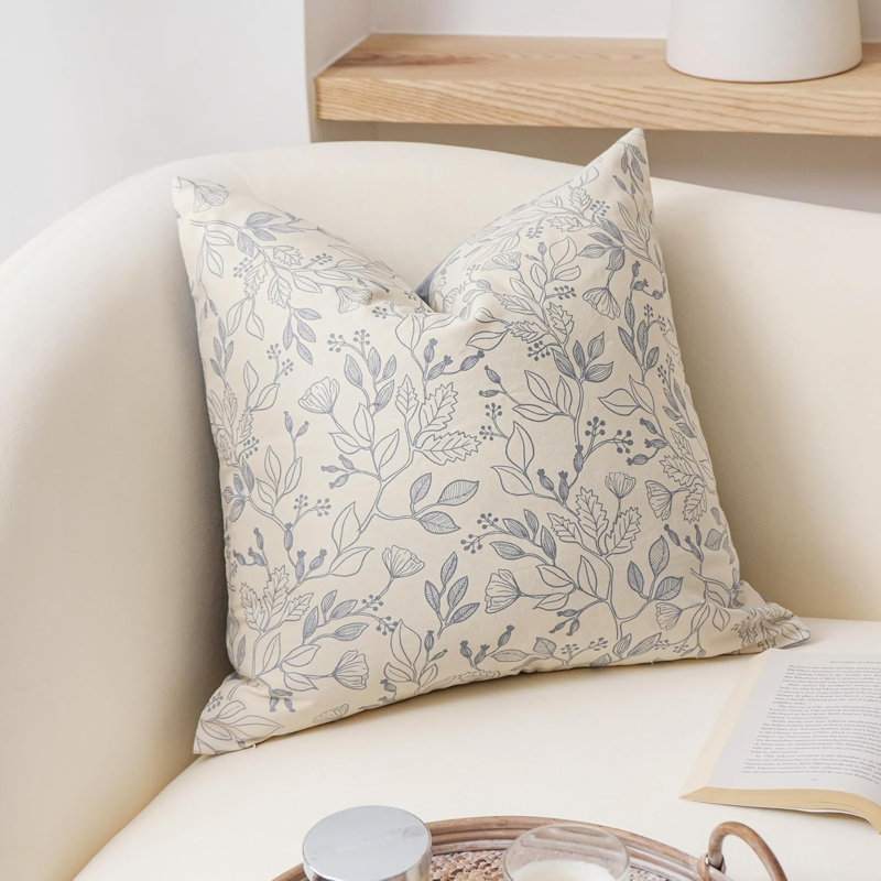Ensemble de 2 housses de coussin 100% coton Boho