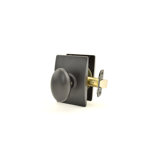 Siena Knob with Century Trim Hall and Closet Lock