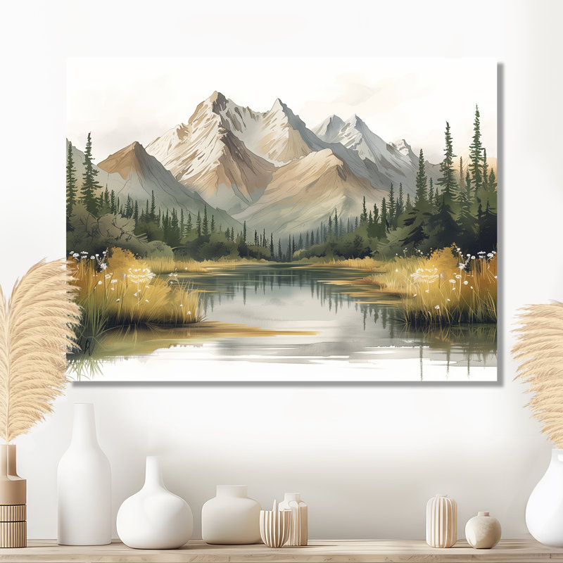 Alaska Winter River into Denali National Park II - Alaska, art mural, Métal métal, H 12 po x l 20 po x P 1 po