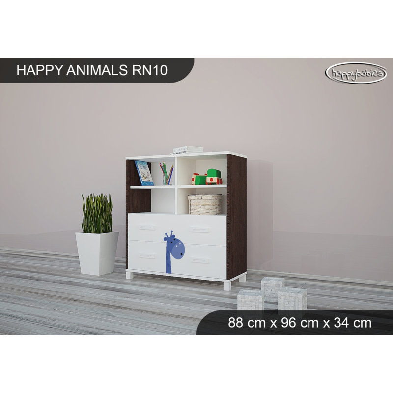 88cm W Kids Cube, Chestnut