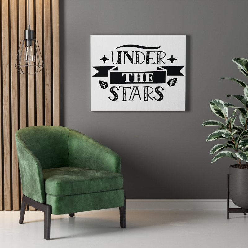 Under The Stars - Wrapped Canvas Print