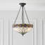 Narendra 3 - Light Bronze Bowl Pendant