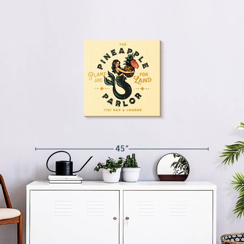 Tergel Pineapple Parlor, 20" H x 20" W