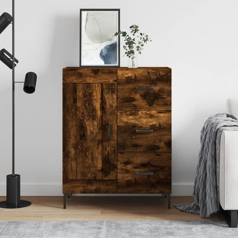 Mellins 69.5cm Sideboard, Smoked Oak