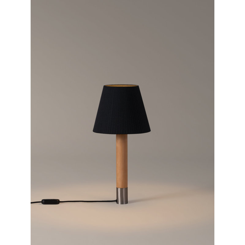 Básica Table Lamp, Nickel, Black