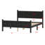 Structure de lit minimaliste de style Shaker-413998667