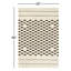 Tapis brun en laine touffeté à la main Joss & Main Aelin-1555846398