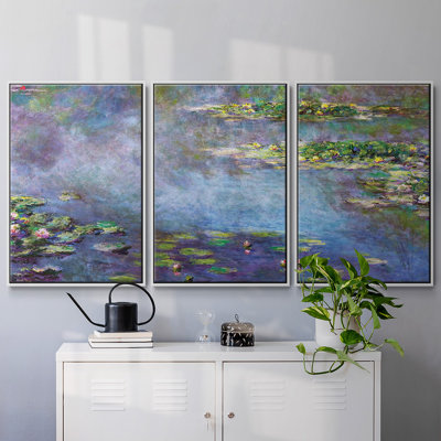 Nymphéas 3 pièces