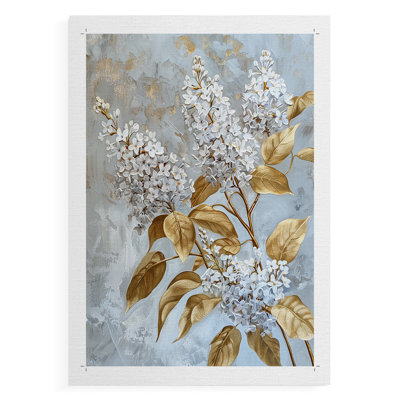 Série FLORAL CCLIV - Impression sur toile seulement - NON CADRE