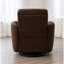 Fauteuil inclinable pivotant en microfibre Cozy-1875172564