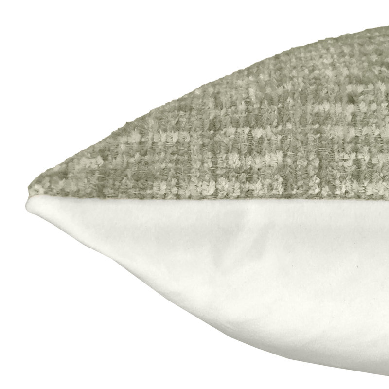 Jacobson Square Pillow Cover & Insert, Ivory