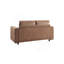 Ensemble de canapé modulaire en velours côtelé de style moderne minimaliste 2 pièces, doux et confortable pour une utilisation toute l'année