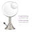 Conair LED Lighted Hand Held Round Mirror