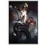 «Warrior Defeating Sea Serpent», œuvre d'art fantastique, images de bataille sombre-123386100-123386108