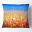 Coussin imprimé floral abstrait-29600989-29600992