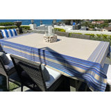 Chirag Handmade Striped Tablecloth