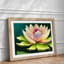 Precious Lotus Flower - Framed Print-327957393-327957406