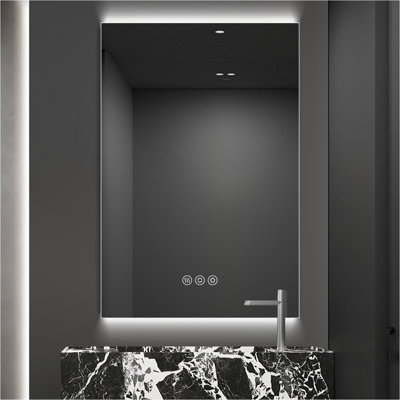 Frameless Backlit LED Bathroom Vanity Mirror