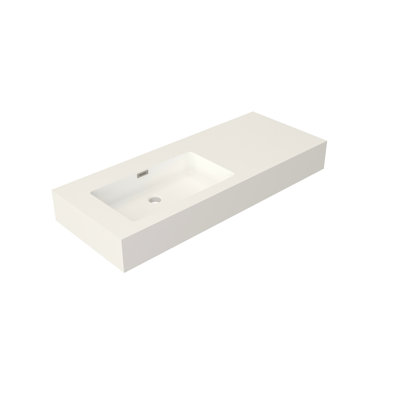 Bathroom Vanity Basin Sink, Stone Resin Solid Surface, Versatile In Environments And Arrangements, To Scratches, Stains Discoloration, Flexible Installation Approaches, Clean - Cut Aesthetic