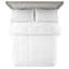 DOWNLITE White Duck Down Insert Hypoallergenic Comforter-544314197