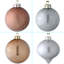 20-Piece Christmas Tree Ornament Set, Yuletide Glam Collection