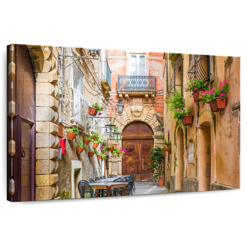 Ravi Al Fresco In Positano, 16" H x 24" W