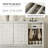 Damera Farmhouse Sideboard with Wood Legs-102507169
