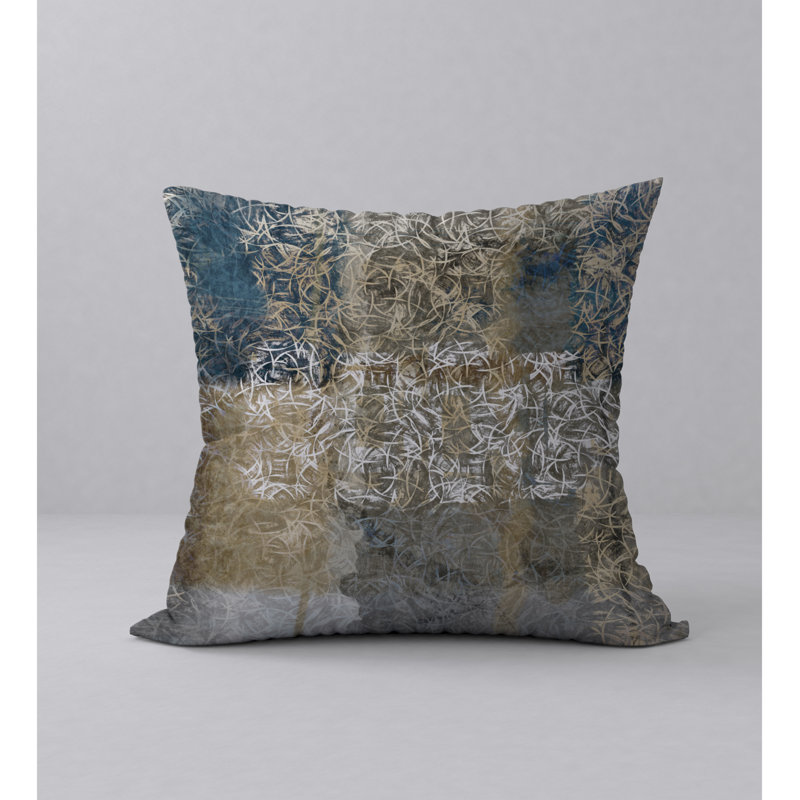 Housse de coussin décorative carrée leads, 20 po x 20 po