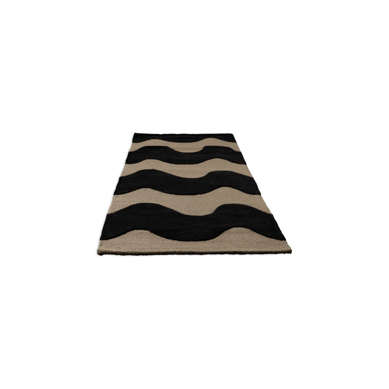 Lokki Black | 133905, Black, Runner 2' x 8'