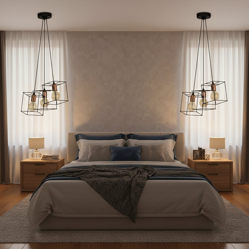 Lindenberg 3-Light Geometric Pendant