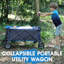 Brynley Camping with Wheels Folding Garden Carts-1006166856