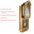 Bedford Clock Collection Solid Wood Wall Clock-18571745