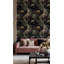 Papier peint floral foncé Moody Botanical-987634758