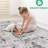 Cream/brown Area Rug - Non-shedding, Stain , Adds Elegance To Living Room, Bedroom, Dining Room Non-shedding In Abstract Ideal For Interior Decoration Scheme-2001306047