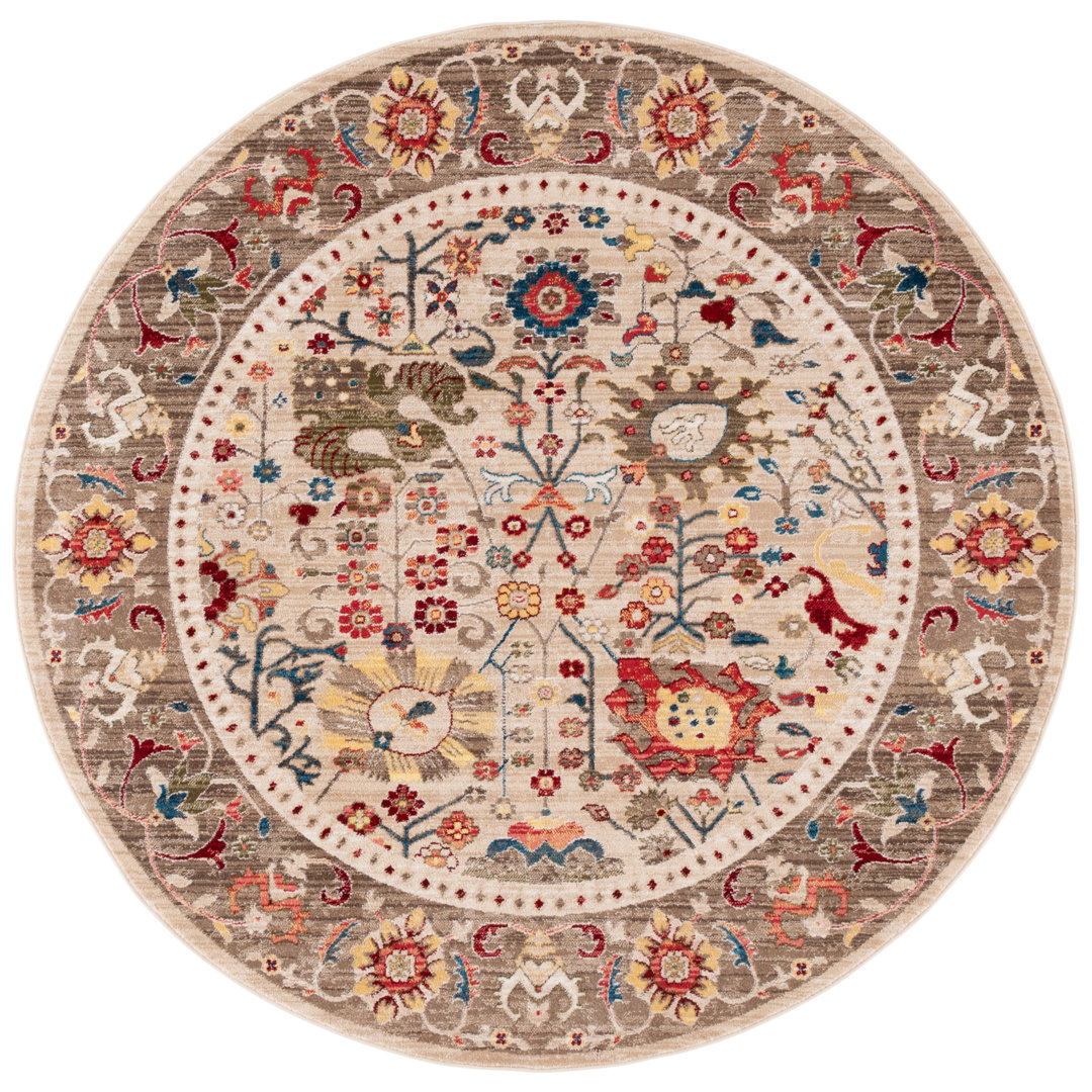 Kurtz Performance Floral Rug World Menagerie Rug 