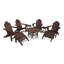 Ensemble de conversation 9 pièces POLYWOOD Long Island Adirondack-39398950